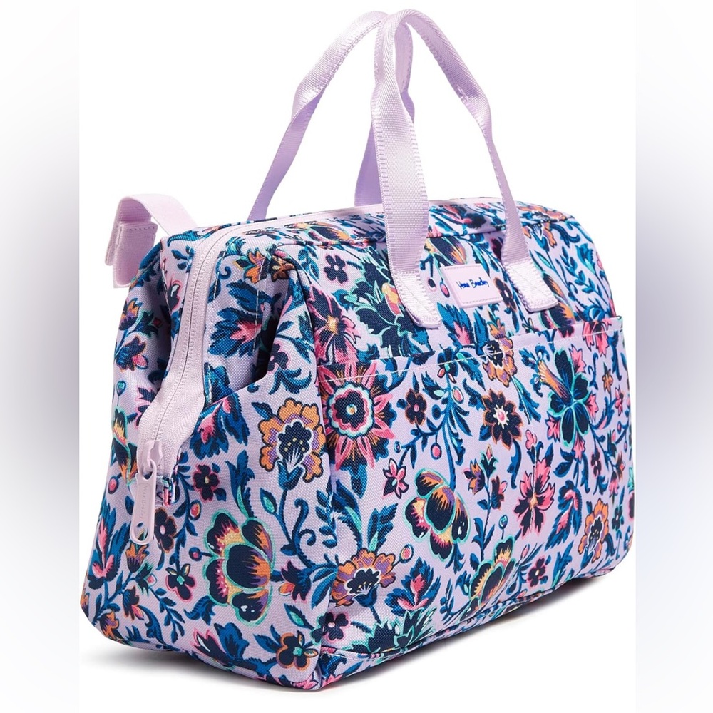 vera bradley lighten up reactive bag organizer cloud vine multi
